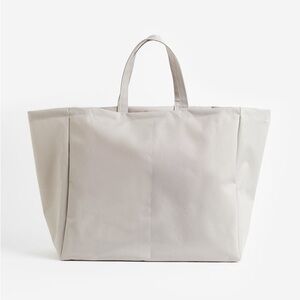 H&M Laundry Sorter Bag in Light Grey